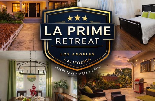 Los Angeles House | LOS ANGELES 6 BR HOME - Sleeps 8-10 - FREE PARKING -BBQ
