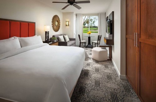 Palm Desert Hotel | Marriott Shadow Ridge 2 bedroom suite COACHELLA STAGECOACH