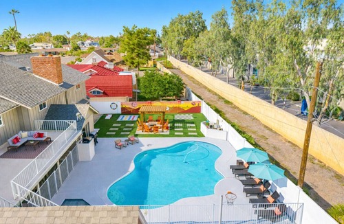 Mesa House | Mega Mesa Retreat: Heated Pool, Spa & Pickle Ball