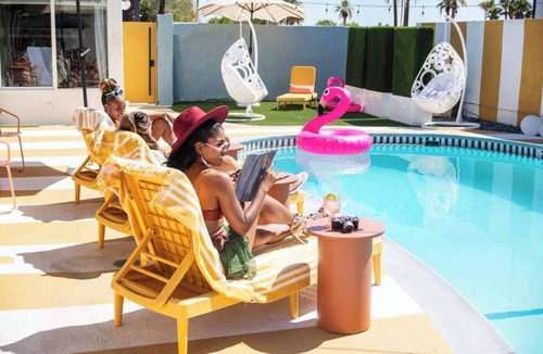 Uptown Design District Villa | Mod Retreat in Vibrant Palm Springs