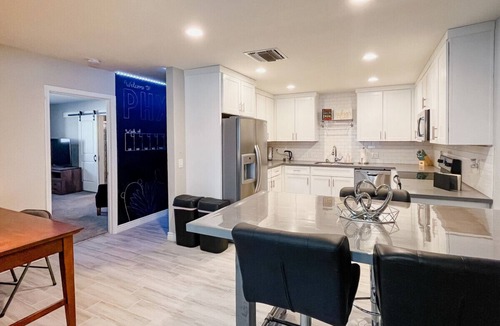 Phoenix Apartment | Modern 3BR/2BA w/Game Hallway - Pets Welcome