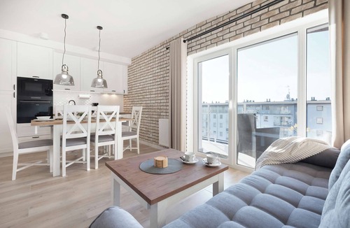 Dziwnowek Apartment | Modern Apartment with 2 Balconies | Close to the Beach