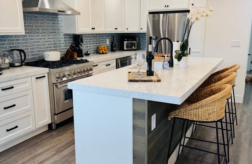 Downtown Monterey House | Modern coastal home with hot tub