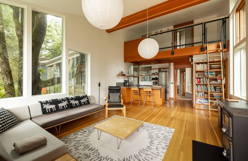 Cape Meares House | Modern Forest Retreat on 2 Acres: Near Cape Meares Beach & Steam Shower
