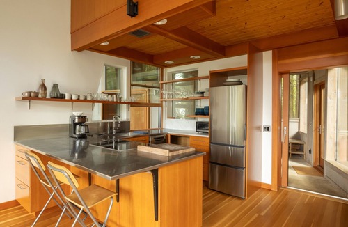 Cape Meares House | Modern Forest Retreat on 2 Acres: Near Cape Meares Beach & Steam Shower