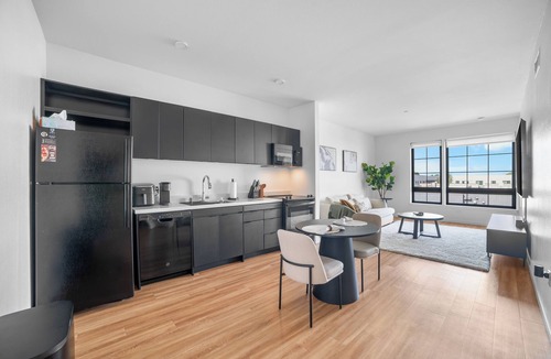Sacramento Apartment | Modern Loft Downtown Proximity + Baseball Stadium Views