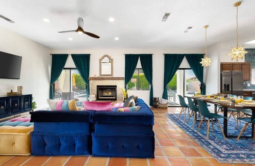 Bermuda Dunes House | Moroccan Desert Oasis -Salt Pool + Spa + Game Room