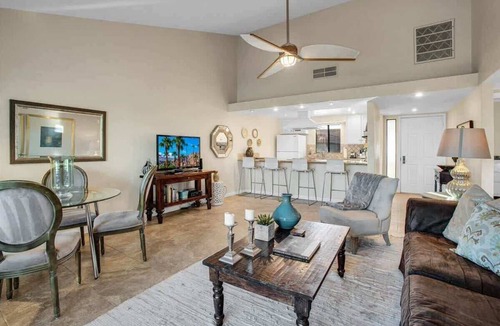 Palm Desert Apartment | PD Resorter, 2BR with Golf course views!