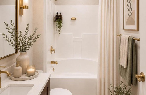 Marina del Rey House | Private Bathroom with bedroom in venice with pool
