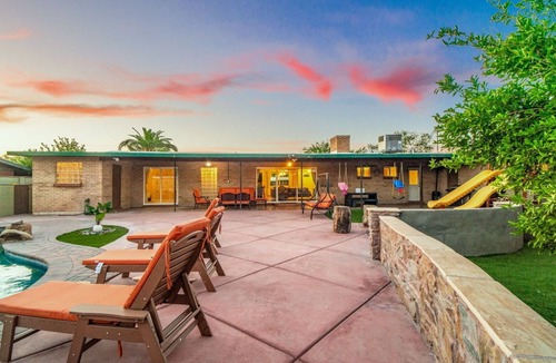 Tucson House | Private Desert Spa Retreat Pool, Corporate Insurance Stays Welcome
