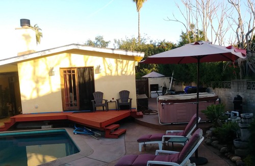 College East House | Relax at the Pool on a Budget!