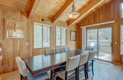 Truckee Ski Chalet | Remodeled home with private hot tub pool access & free ski shuttle