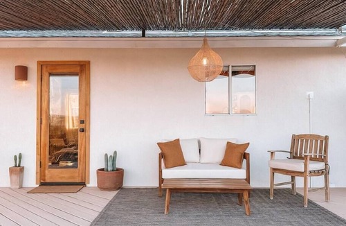 Joshua Tree Cabin | Romantic Cabin with Sweeping Views, Hot Tub, Cowboy Pool · Stone Hill