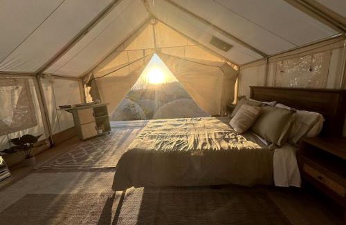 Fallbrook Other | Romantic Mountain Tented Cabin with Spacious Interior and Spectacular Sunsets in California