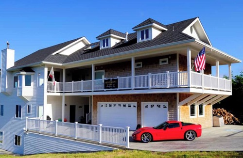 Shelter Cove Condo | Seagull by OceanviewHotTubs Oceanfront Tesla charging Oceanfront Shelter Cove