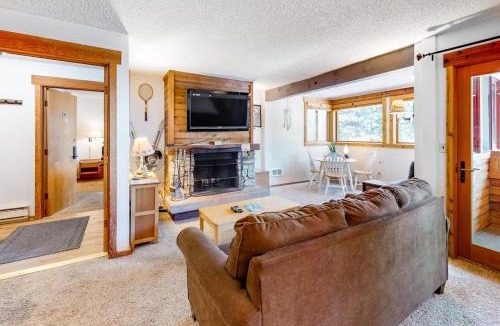 Tahoe Woods House | Second-Level Condo with Free WiFi Wood Fireplace Shared Outdoor Pool & Views
