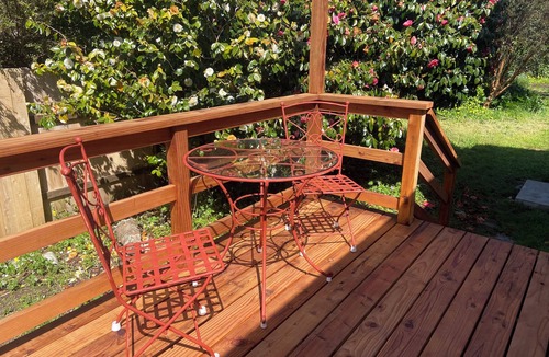 Fort Bragg House | Spacious, light-filled house walking to historical downtown with fenced in yard.