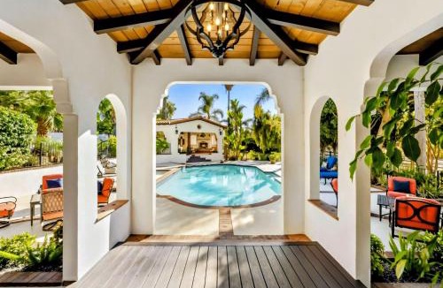Granite Hills House | Spanish Hacienda Retreat With Pool And Guest House