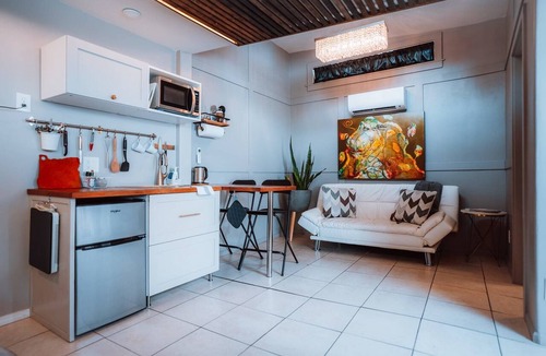 Historic Railroad District Apartment | Swank House -Downtown Suite- Pet Friendly