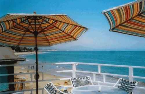 Montecito Cottage | The Blue Beach House - on the Sand at Miramar Beach,Montecito