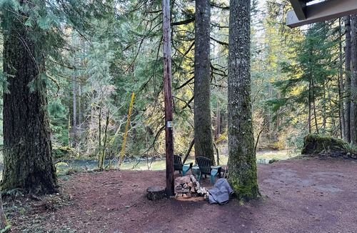 Blue River Cabin | The Mckenzie River Nest, a cozy cabin on the river!
