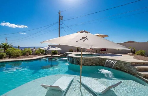 Lake Havasu City House | The Oasis at Lake Havasu - Luxury Pool/Spa - 3 BR