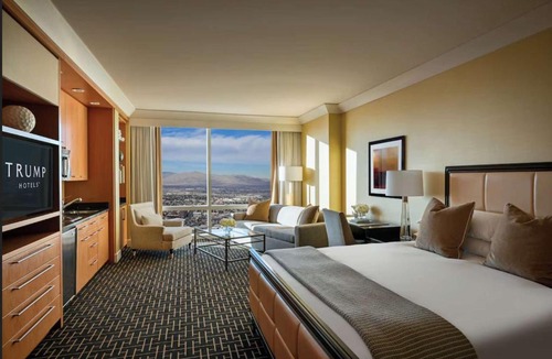 Las Vegas Apartment | Trump Hotel Las Vegas Strip View Studio
