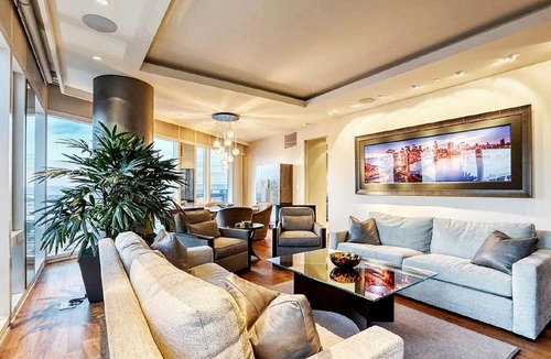 Las Vegas Strip Apartment | Two Bedroom Corner Residence with Panoramic Views
