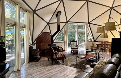 Glencoe Cabin | Unique and Secluded Dome Getaway near Sacramento, California