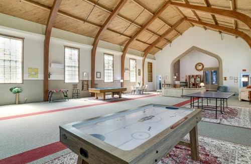 Lakeport House | Walk to Clear Lake! Converted Church w/Game Room