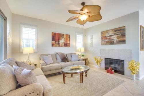 2 Mi to Empire Polo Club: Indio Home w/Fireplace!