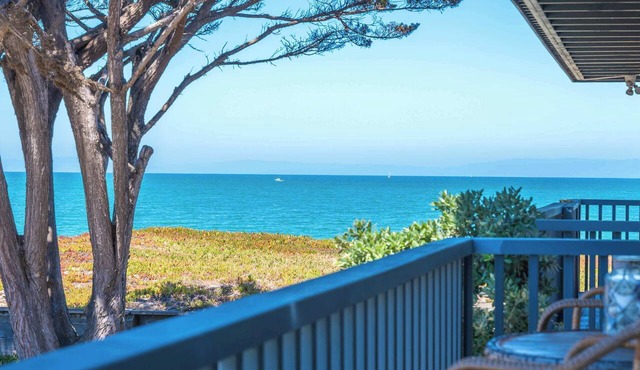 Beachfront Monterey Home Ocean Views Sleeps 4