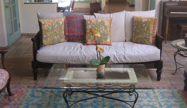 Beautiful home, 1/2 block from ocean, with pool, garden, available Fall '25