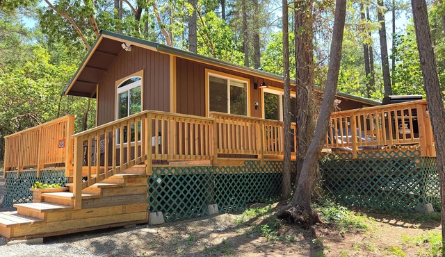Beautiful new cabin in the heart of Southern Oregon Wine country. Land of FUN!