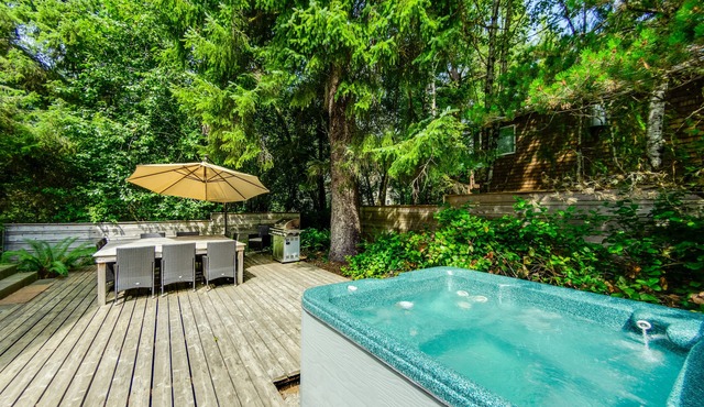 Bella Mar- Beautiful 4 bdrm home, Hot tub, Dogs Ok, 2 blocks to beach.