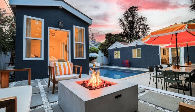 BOHO POOL HOME - Modern Vibrant LA Retreat