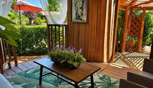 Casa Tropical with a hot tub and outdoor grill