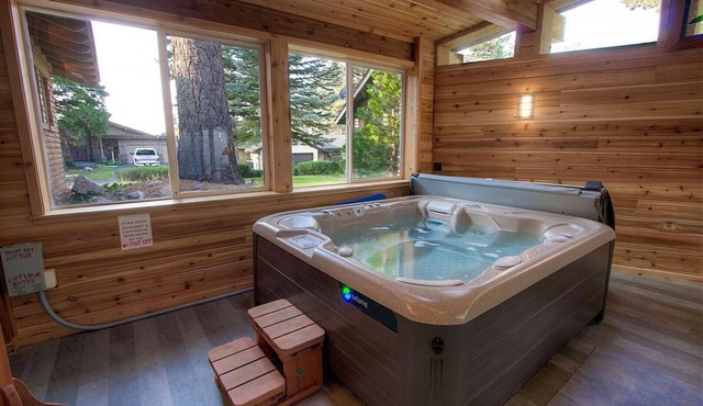 Cheyenne Chalet | Spacious Split-Level Zephyr Cove Home with Game Room and Hot Tub | Sleeps 10