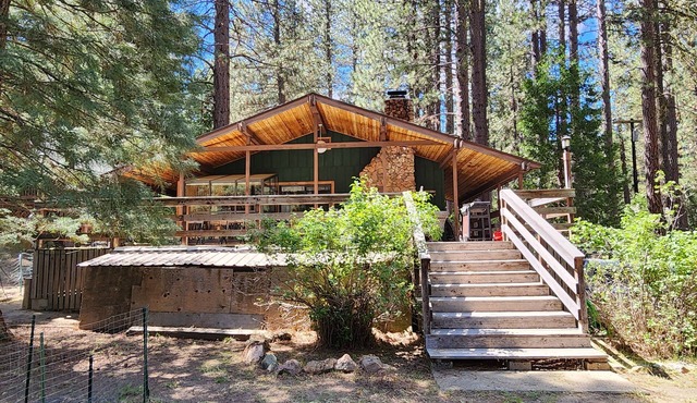 Conveniently located mountain home nestled in the forest at Graeagle