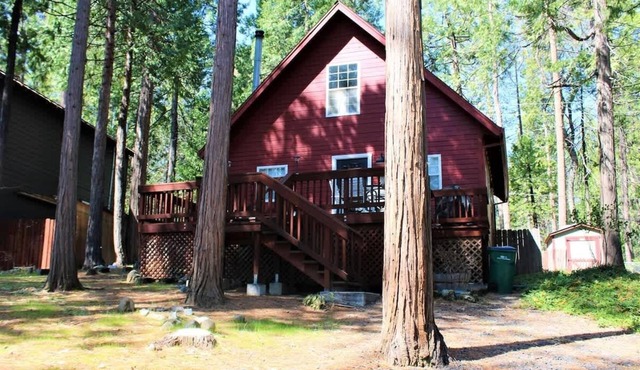 Cottage in the Pines – Family Cabin w/Lake Access & Fenced Yard in Twain Harte