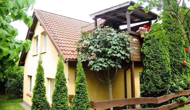 Double room with a view of Lake Wicko, Lubin