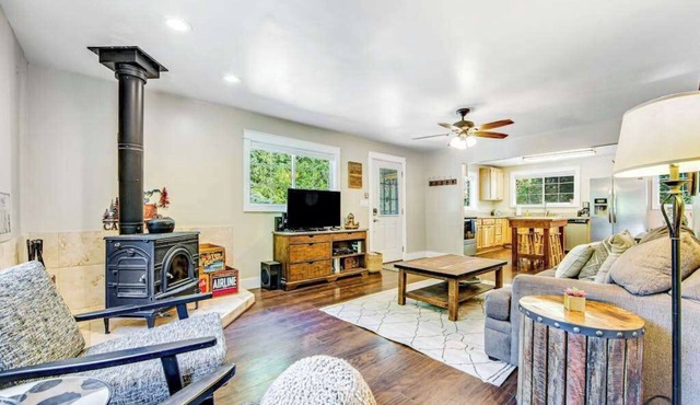 Forestville 1BR cottage near the Russian River — dogs welcome, AC
