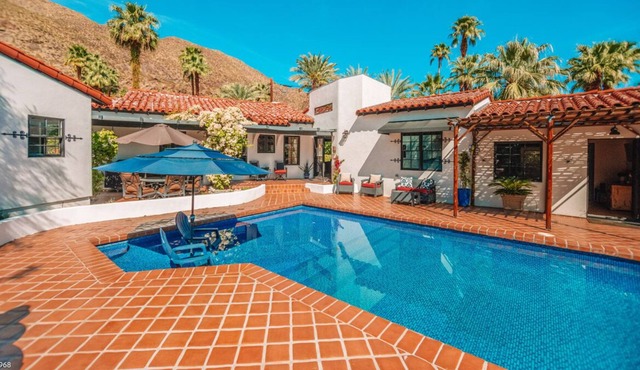 Historic Spanish-Style Home in The Mesa Neighborhood with Pool, Spa and Dining Pergola