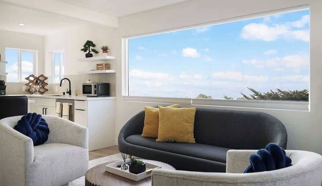 Luxury 3BR 2BA Coastal Home w/Ocean Sunset Views & Yard Near SF