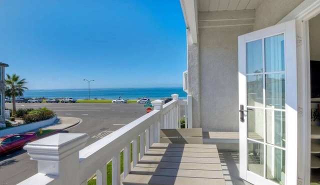 Ocean View From Private Patio | Across From Beach