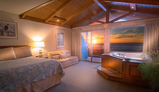 Orca Whale Oceanview Spa and Sauna Penthouse Suite