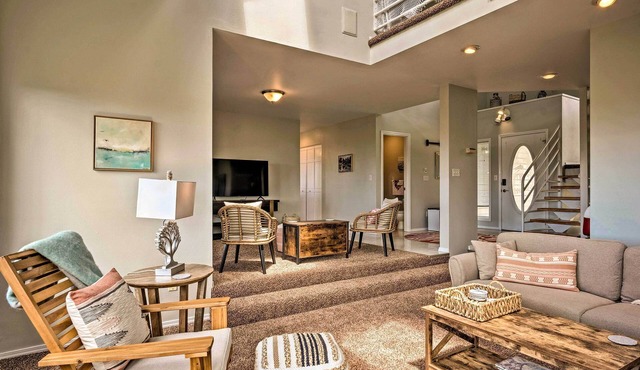 Pacific Ocean View! Chic Coos Bay Home