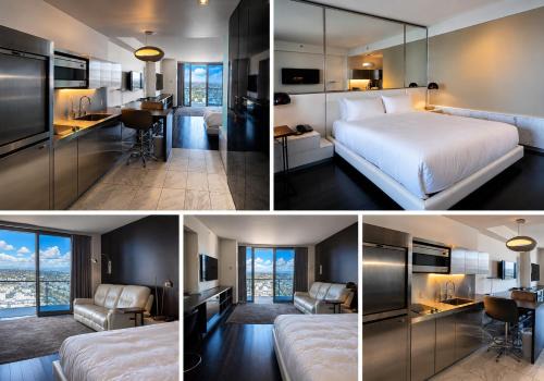 Palms Place Hotel Mountain View with Open Balcony