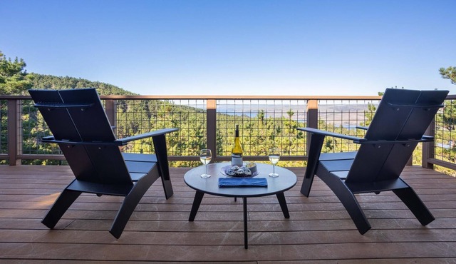 Pinecrest - High on Ridgeline with Sweeping Water and Mountain Views