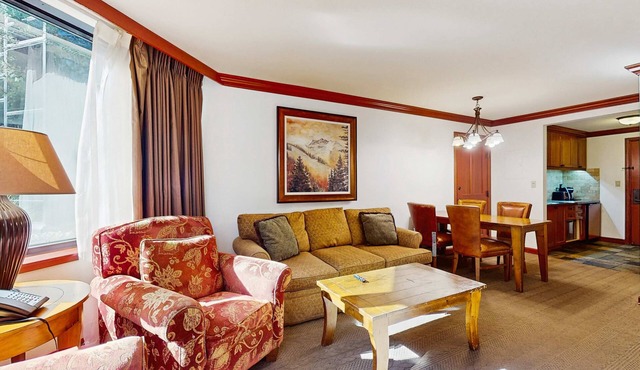 Ski-in/ski-out alpine dream condo at Everline Resort & Spa